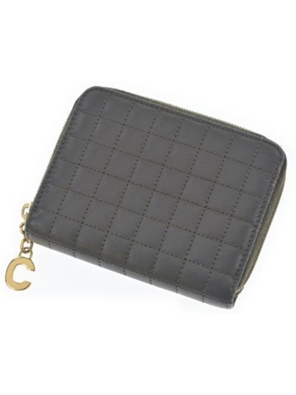 Celine C Charm Compact Wallet Coin Purse